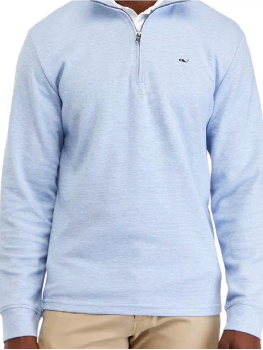 Vineyard Vines Men’s Quarter-Zip Long Sleeve Pullover